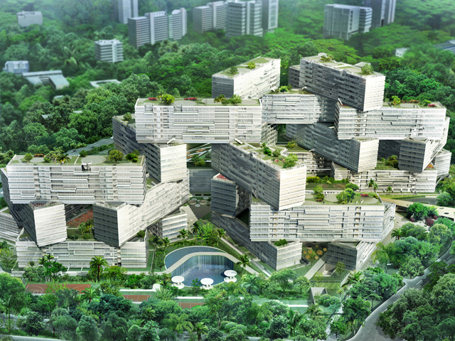 The Interlace has stacks to offer