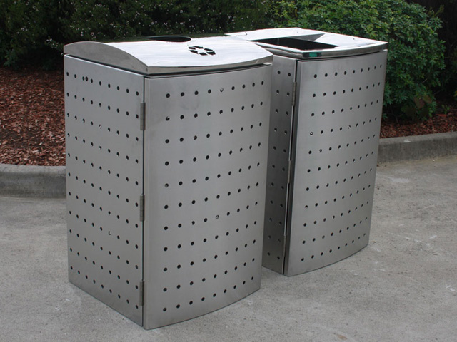 Stainless steel for streetscape furniture
