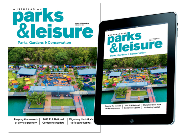Australasian Parks & Leisure Journal Spring 2016 out now!