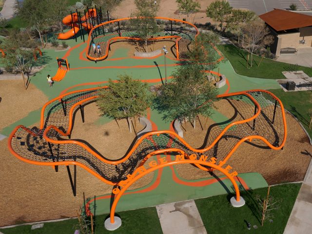 The Orange Monster playground