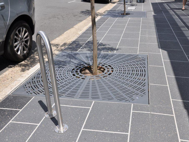 Trafficable tree grates