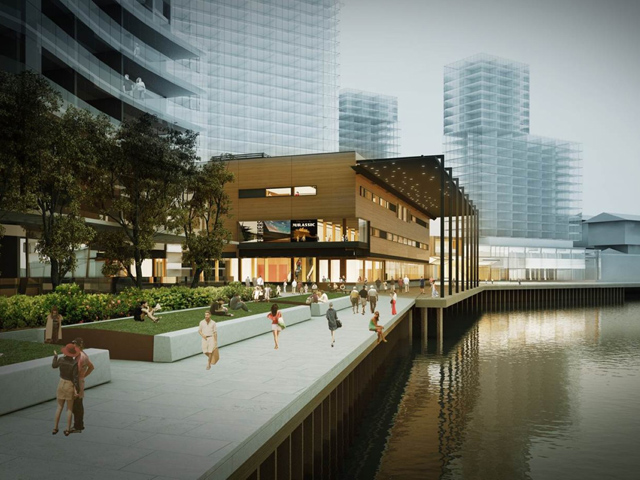 Docklands to get a new civic heart