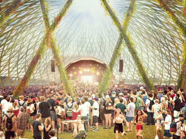 Giant Living Geodesic Dome