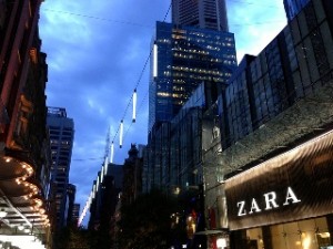 All is calm, All is bright at Pitt Street Mall