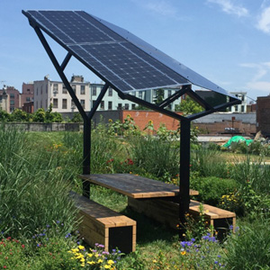 Picnic Table with Power