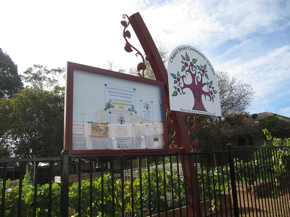 Arrow Alpha's heavy duty notice board takes centre stage