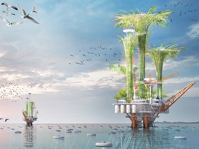 A slick new skyscraper