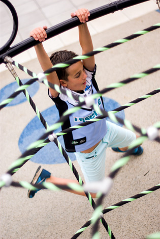 Worlds tallest pyramid playground net | Proludic-ClimbingNet_3 | ODS