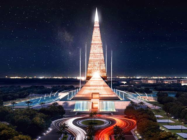 Pyramid skyscrapers for Egypt