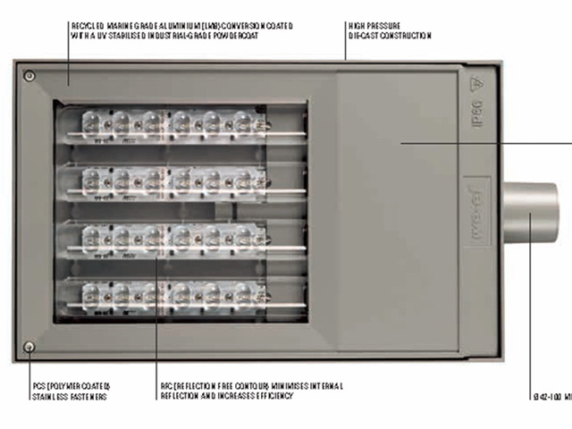 Solar-powered path lighting