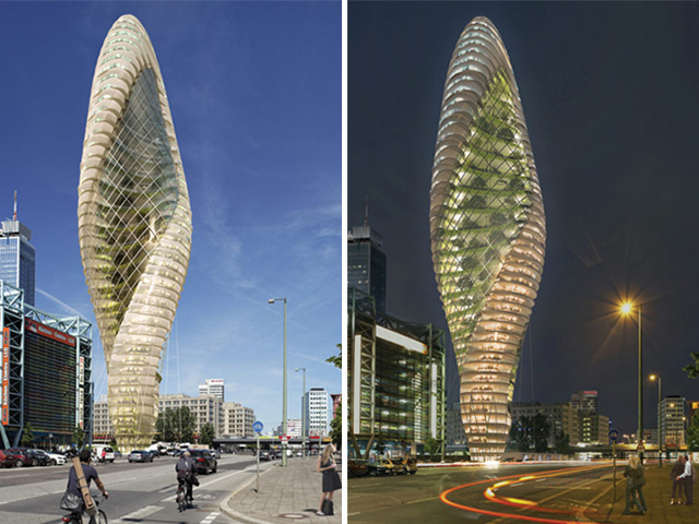 Vertical garden city