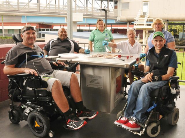 DDA Compliant Electric Barbecue