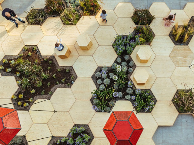 Honeycomb Piazza
