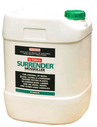 Surrender - Don't give in to moss, algae, lichen and liverwort | yates | ODS